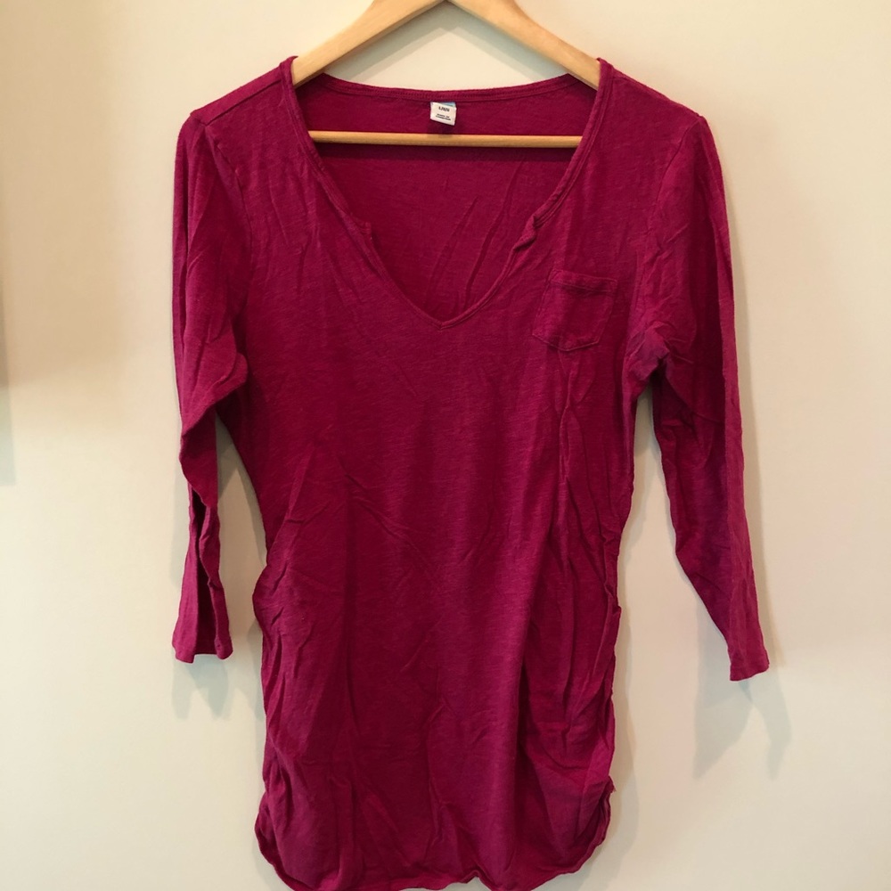 Old navy maternity 3/4 tee
